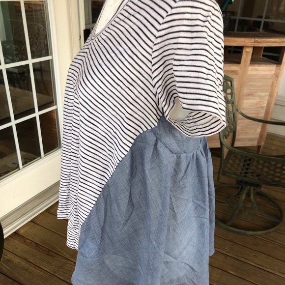 Anthropologie blue blouse - Picture 3 of 5